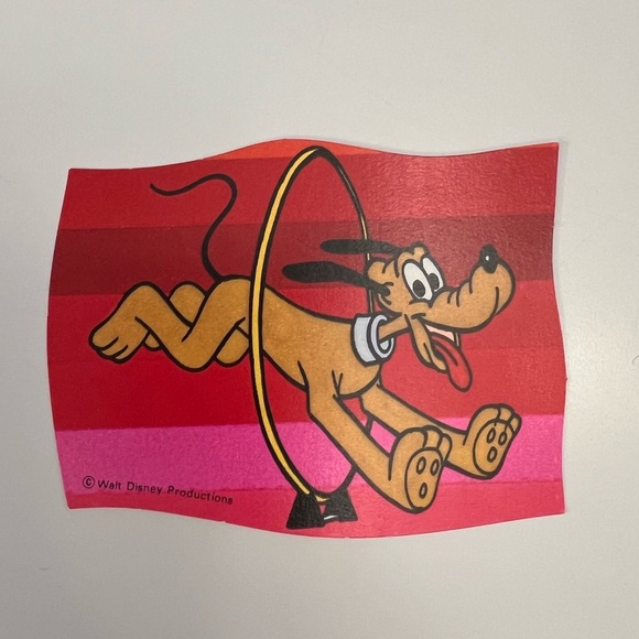 Vintage Disney Valentines 1970s Mickey Donald Pluto Jiminy Cricket Goofy 70s - Picture 7 of 15